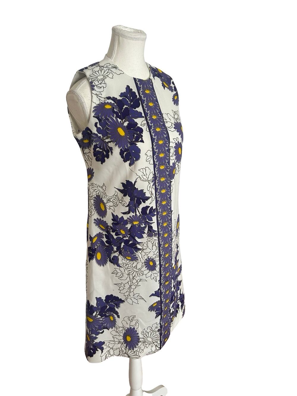 Vintage Miss Shaheen 60s/70s Mod Daisy Shift Dress